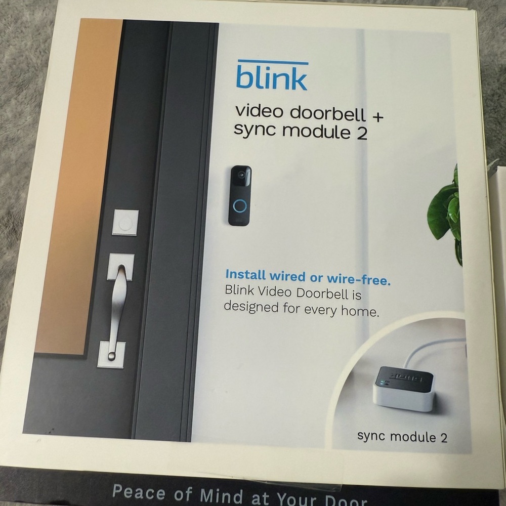 Blink Video Doorbell and Sync Module 2